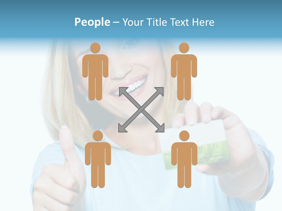 Gladness Blond Fun PowerPoint Template