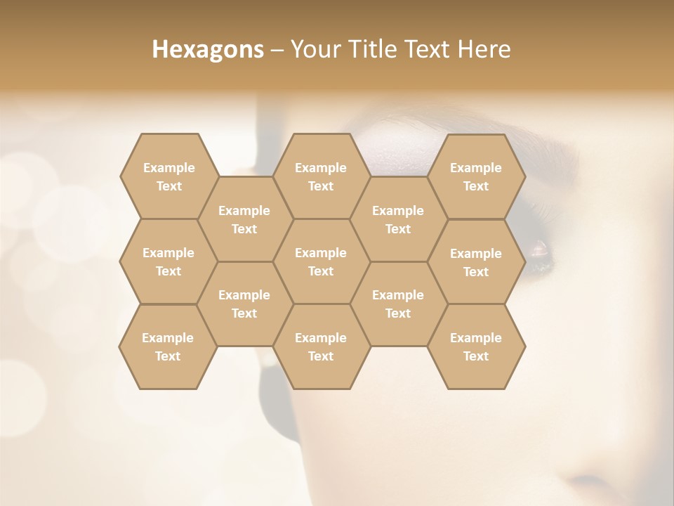 Female Black Fresh PowerPoint Template