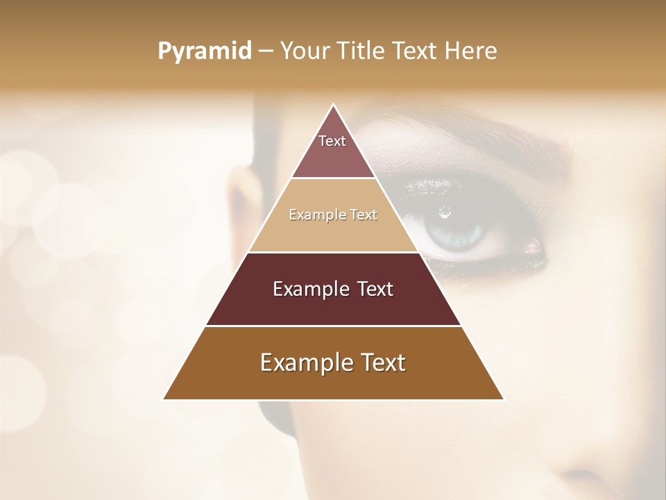 Female Black Fresh PowerPoint Template