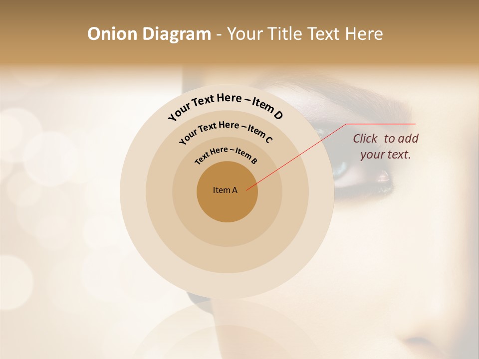 Female Black Fresh PowerPoint Template