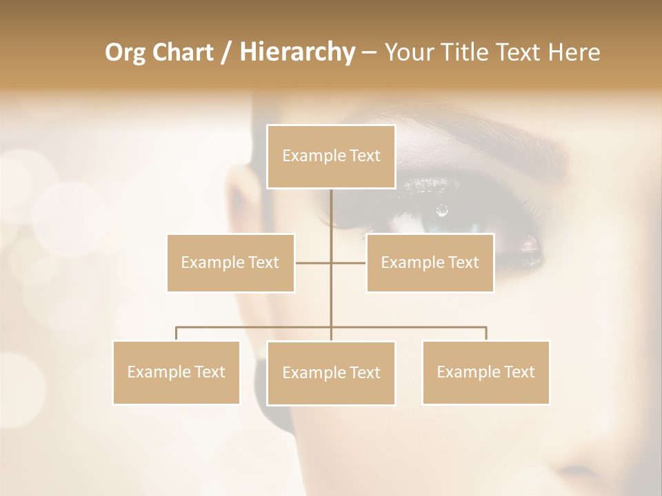 Female Black Fresh PowerPoint Template