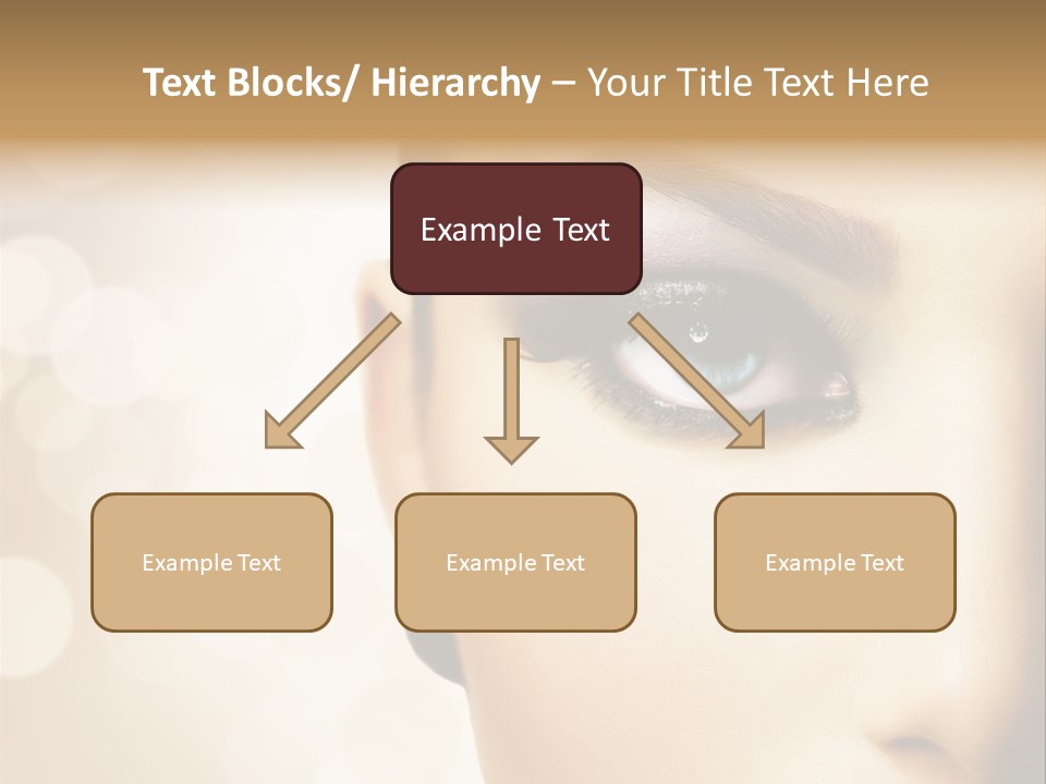 Female Black Fresh PowerPoint Template