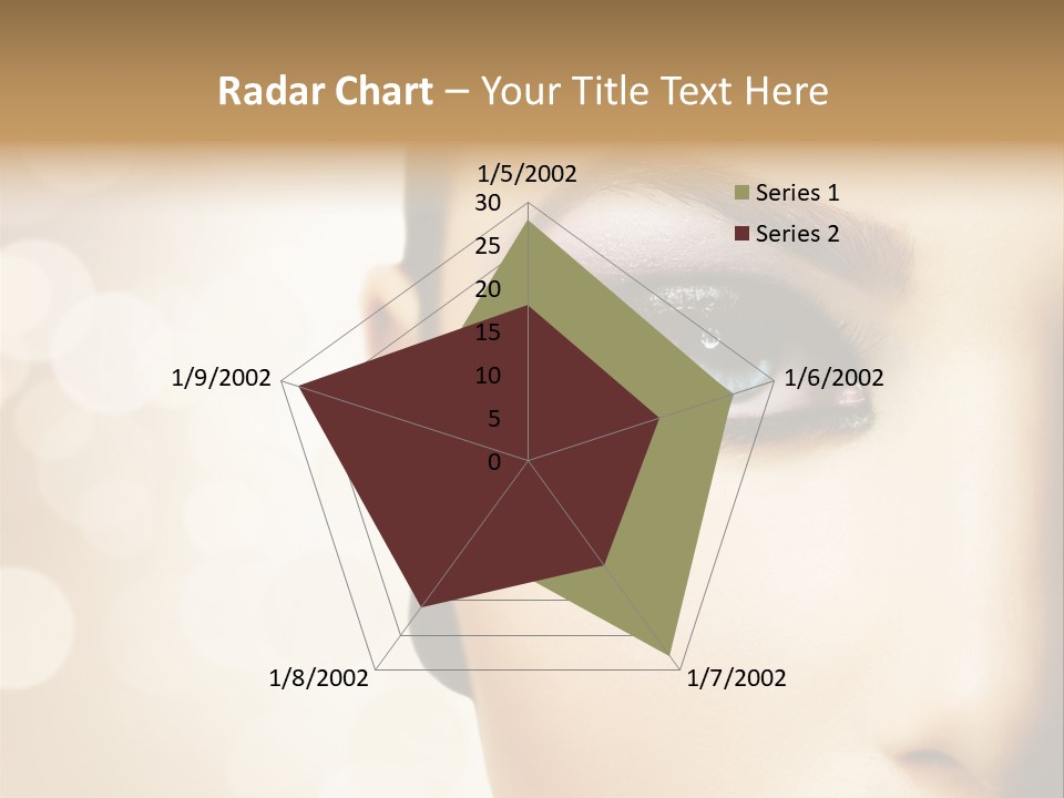 Female Black Fresh PowerPoint Template