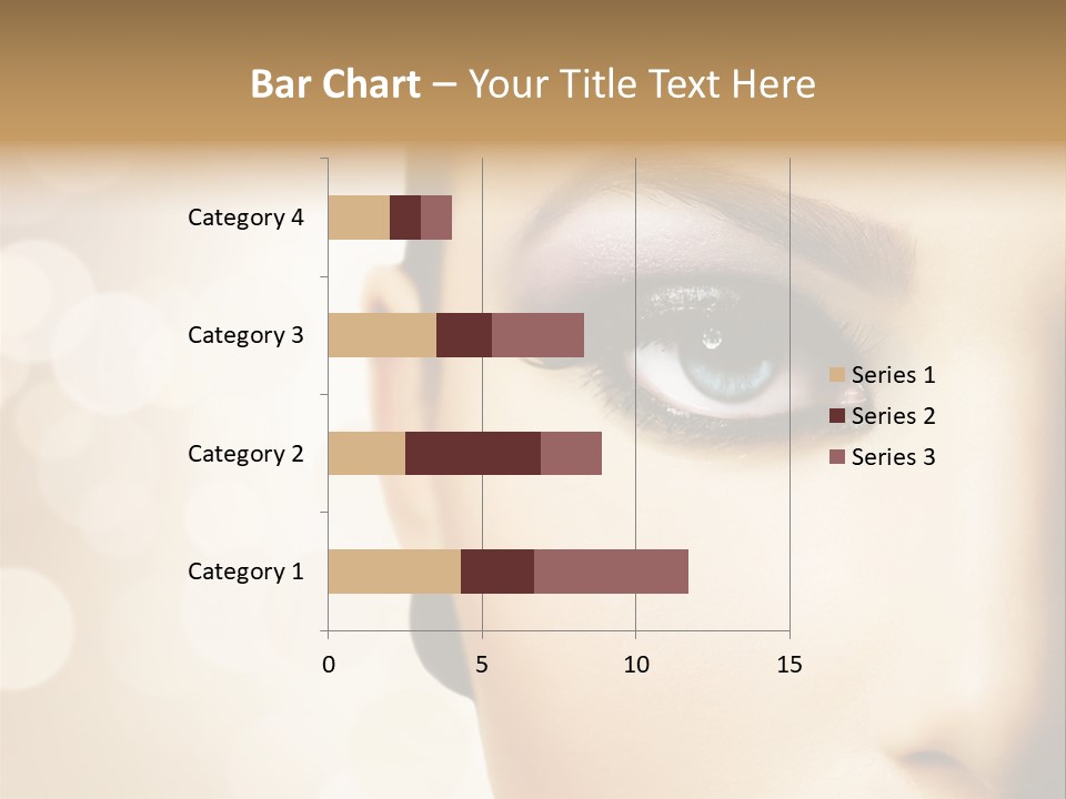 Female Black Fresh PowerPoint Template