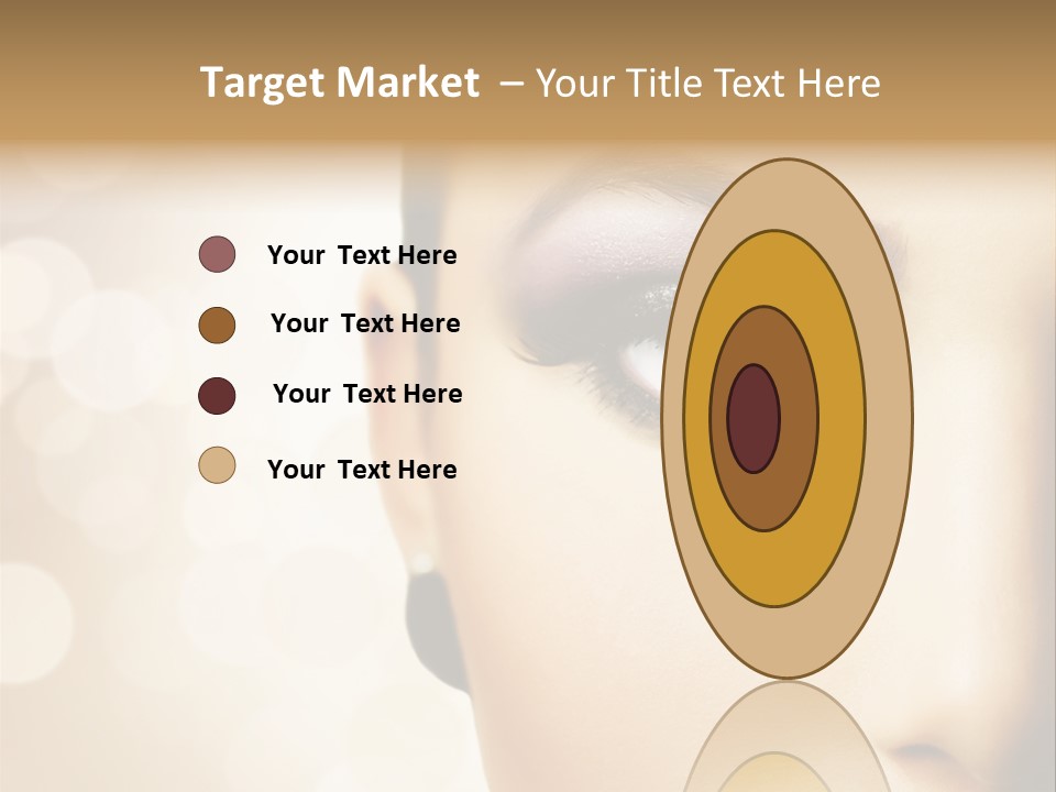 Female Black Fresh PowerPoint Template