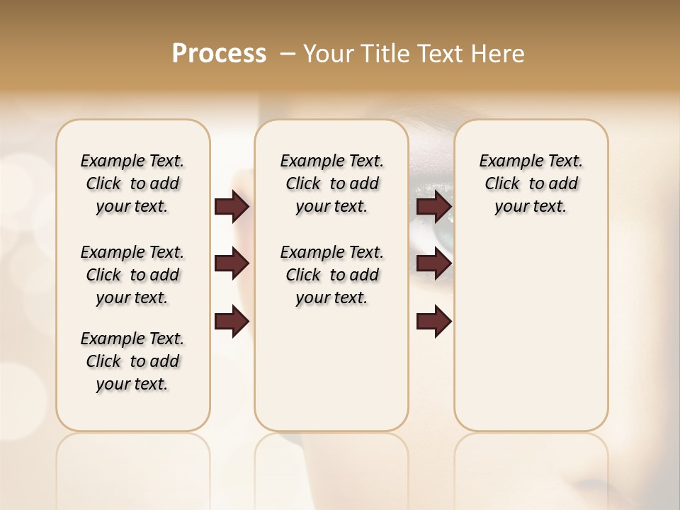 Female Black Fresh PowerPoint Template
