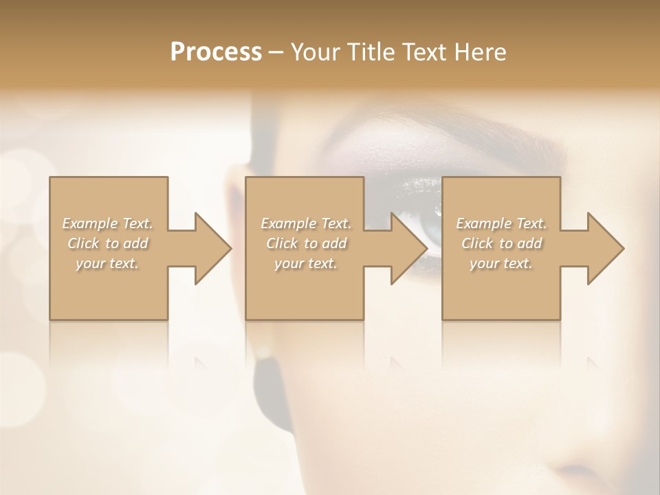 Female Black Fresh PowerPoint Template