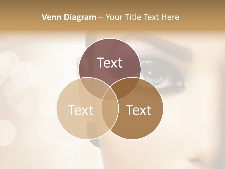 Female Black Fresh PowerPoint Template