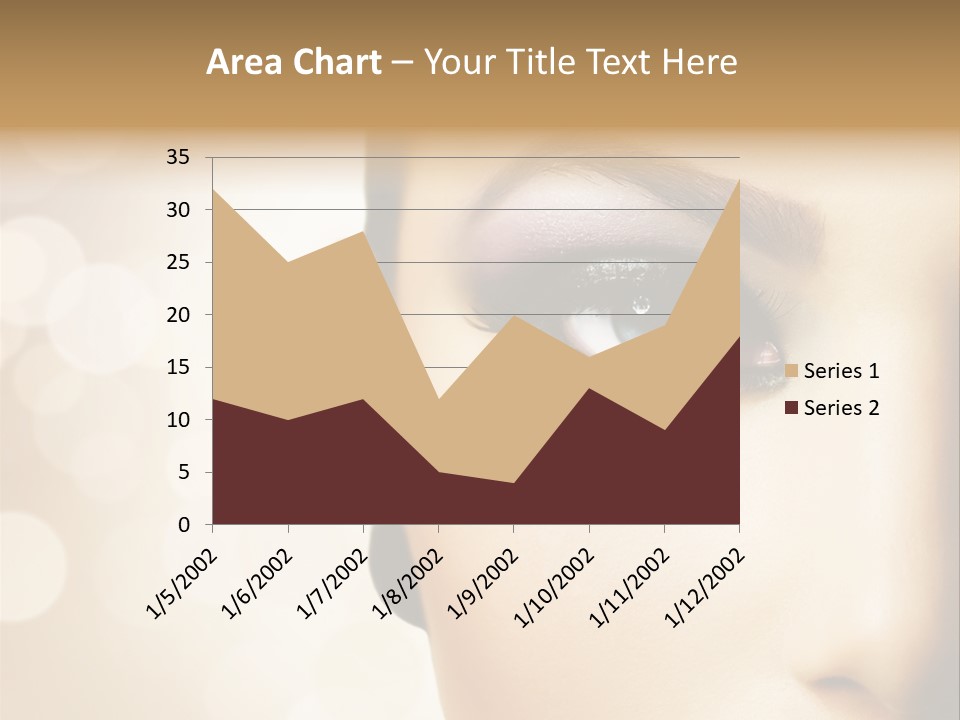 Female Black Fresh PowerPoint Template