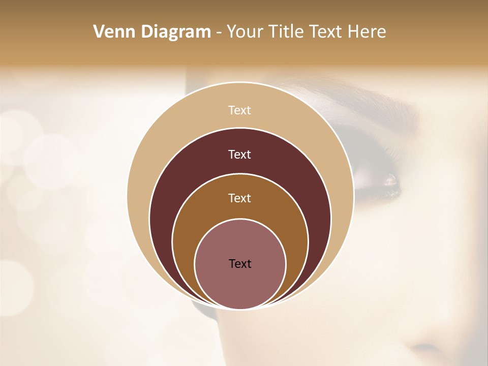 Female Black Fresh PowerPoint Template