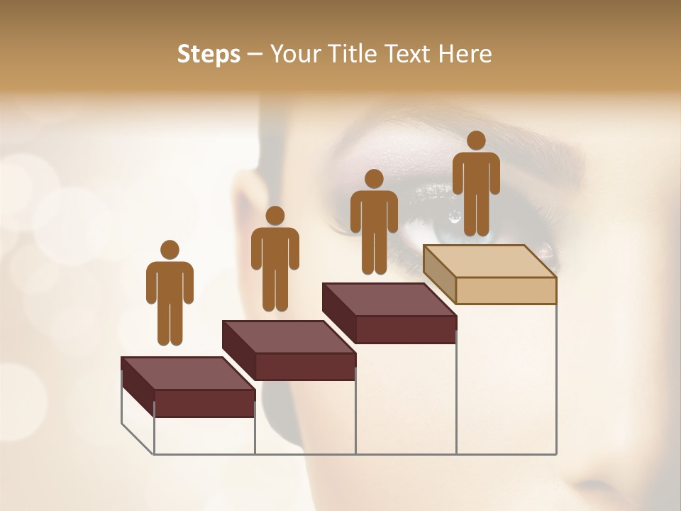 Female Black Fresh PowerPoint Template