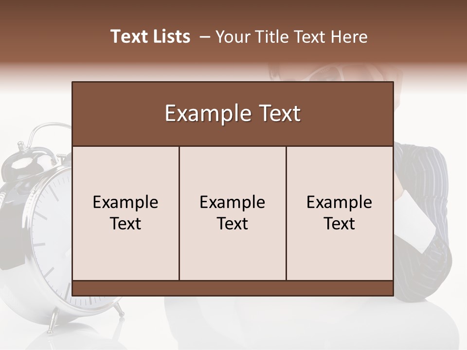 Specs Beautiful Confident PowerPoint Template