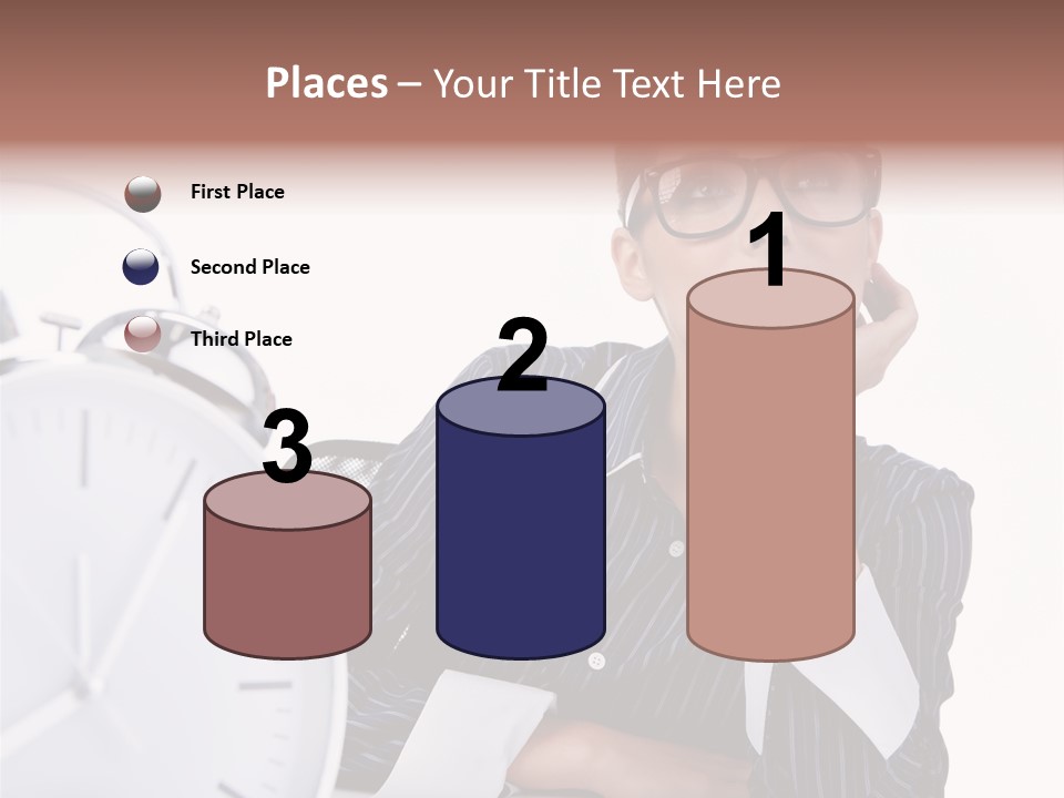 Schedule Professional Person PowerPoint Template