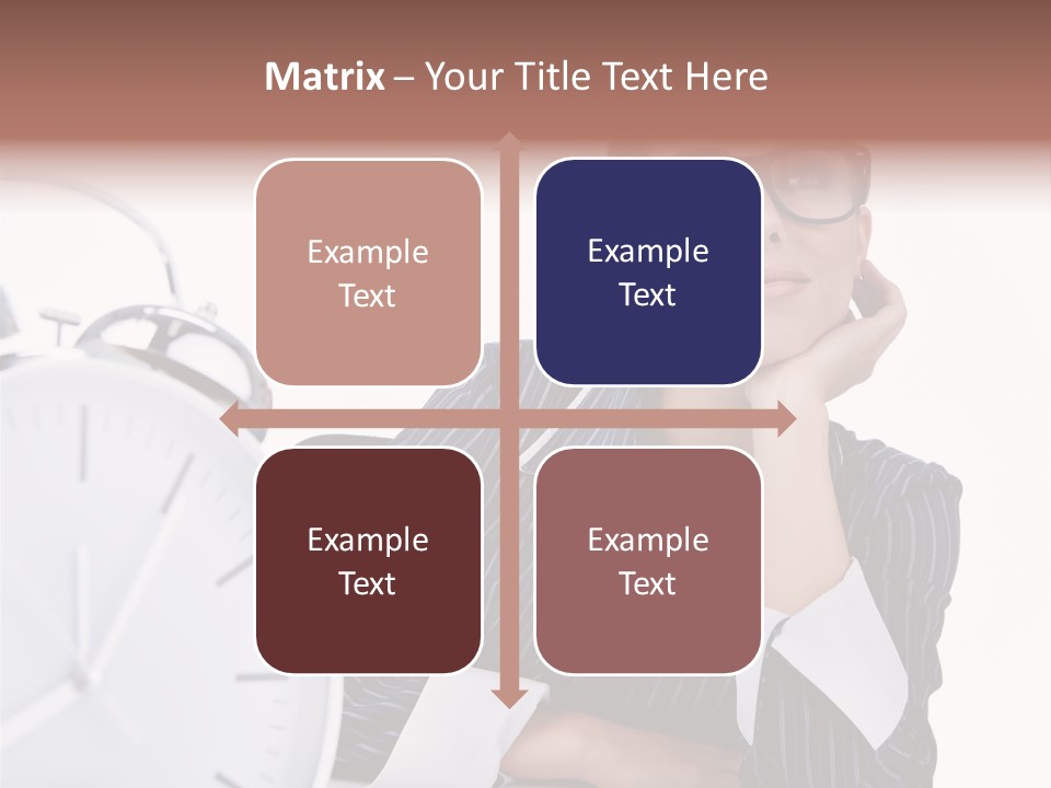 Schedule Professional Person PowerPoint Template