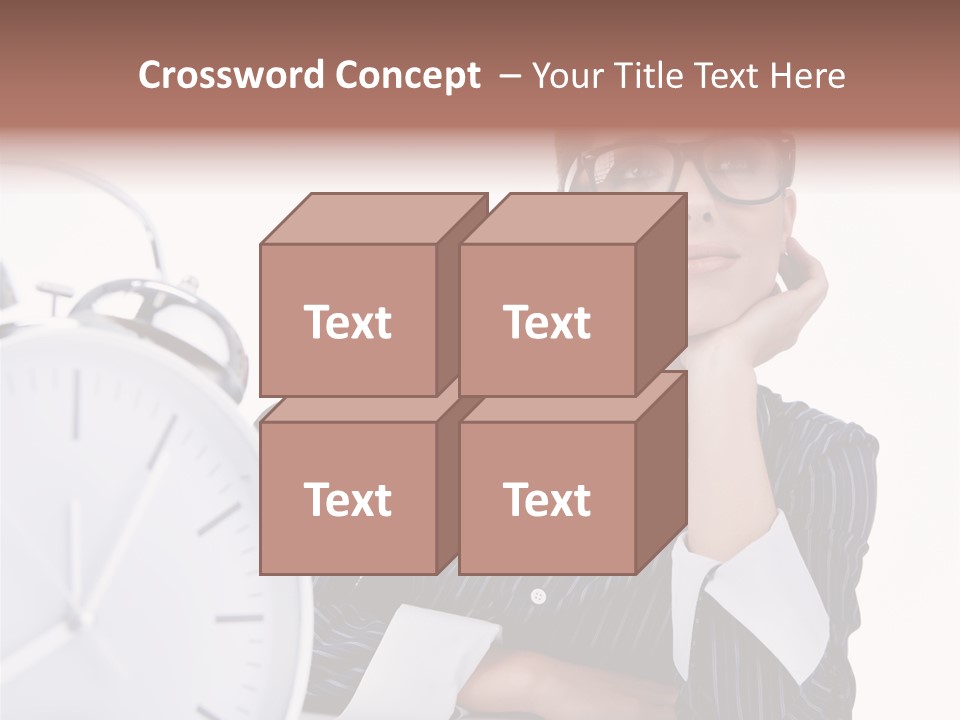 Schedule Professional Person PowerPoint Template