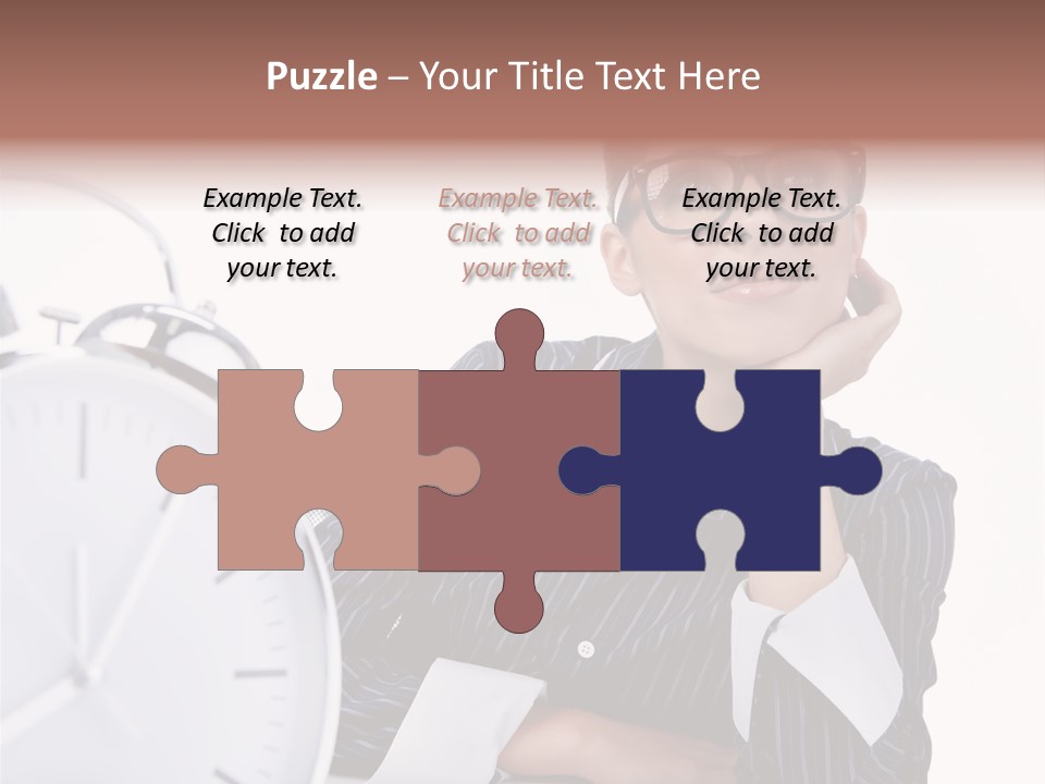 Schedule Professional Person PowerPoint Template