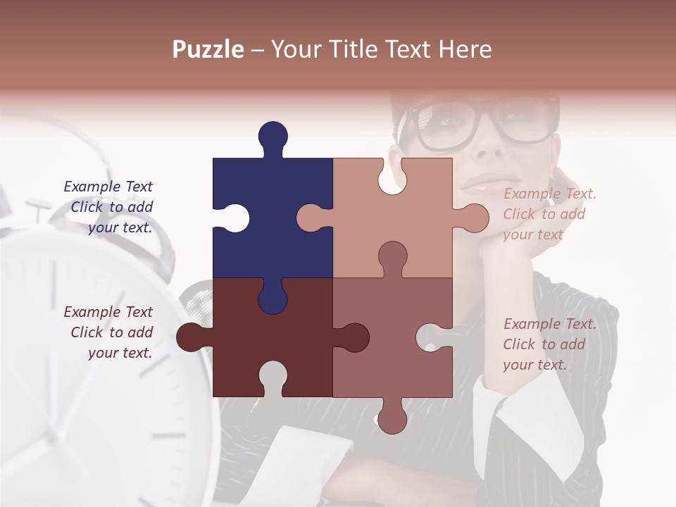 Schedule Professional Person PowerPoint Template