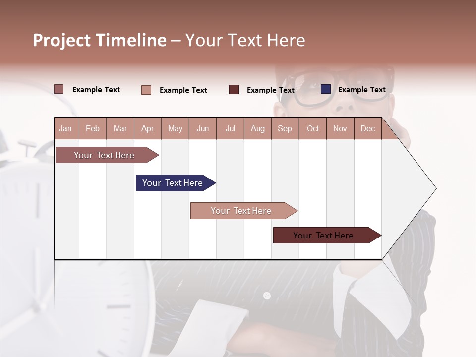 Schedule Professional Person PowerPoint Template