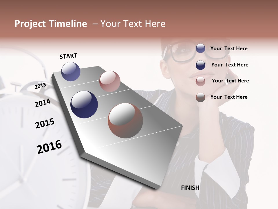 Schedule Professional Person PowerPoint Template