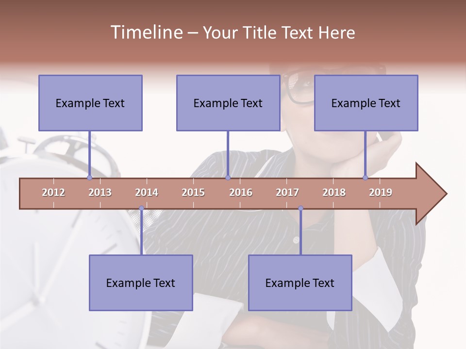 Schedule Professional Person PowerPoint Template