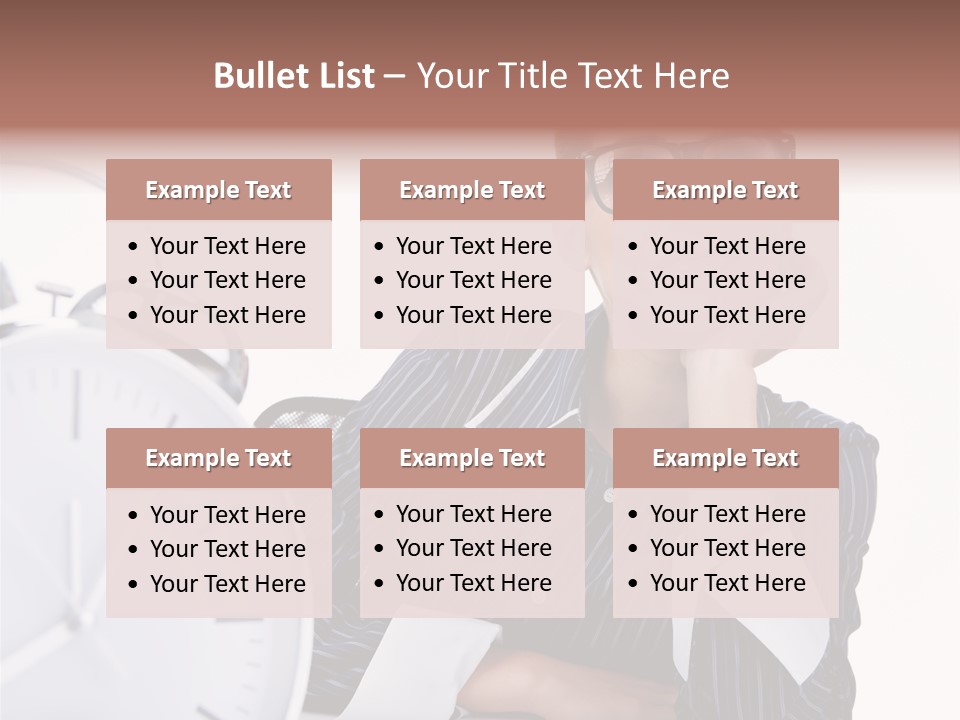 Schedule Professional Person PowerPoint Template
