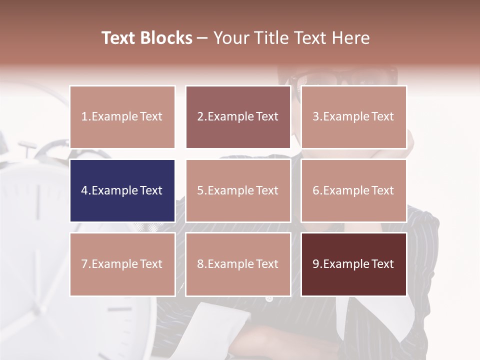Schedule Professional Person PowerPoint Template