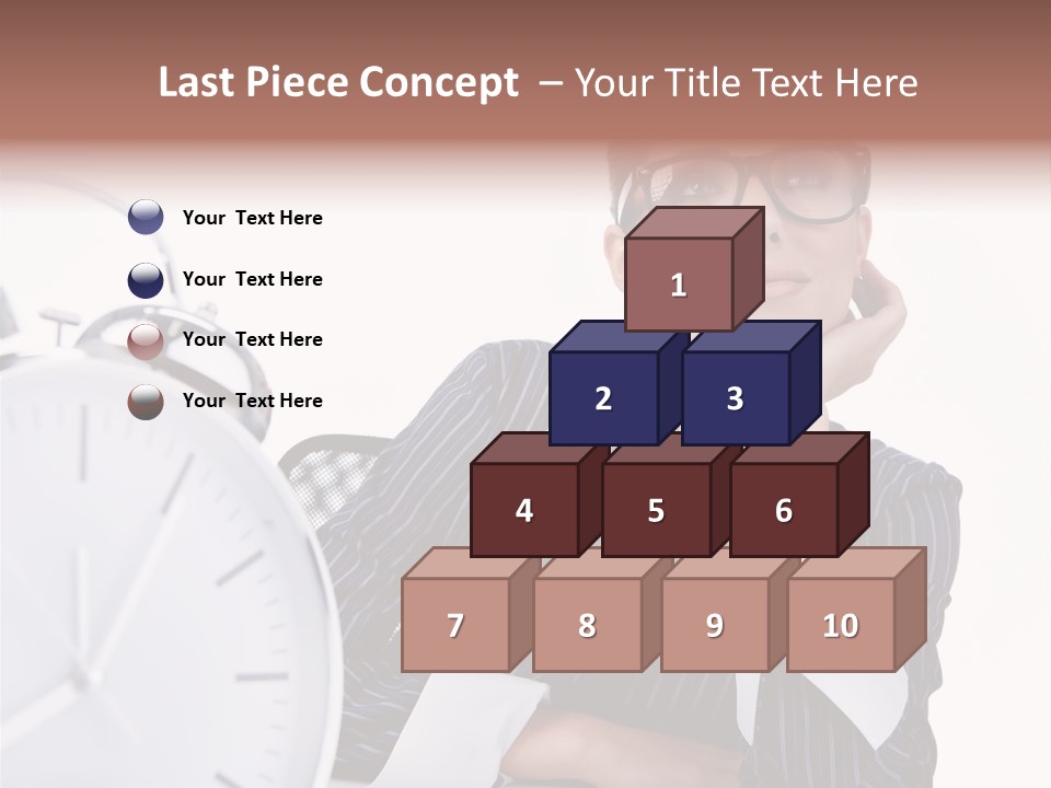 Schedule Professional Person PowerPoint Template