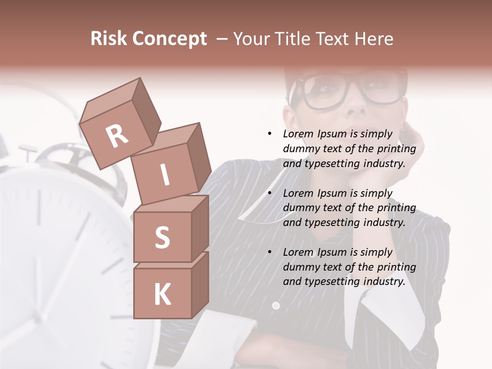 Schedule Professional Person PowerPoint Template