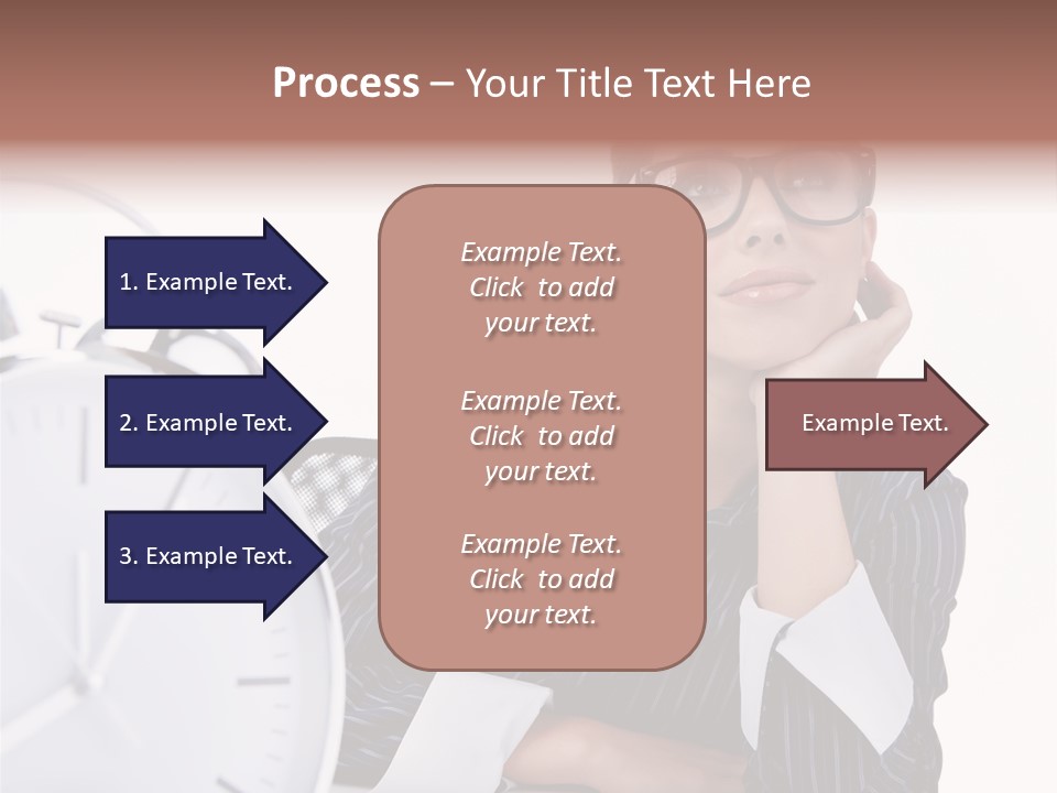 Schedule Professional Person PowerPoint Template