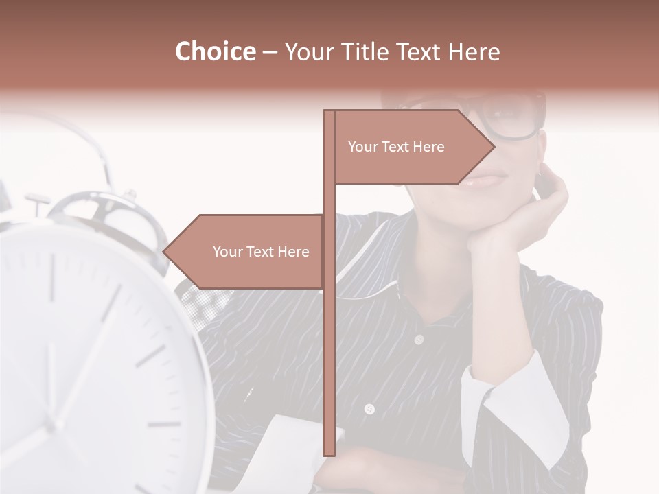 Schedule Professional Person PowerPoint Template