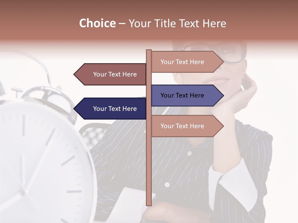 Schedule Professional Person PowerPoint Template