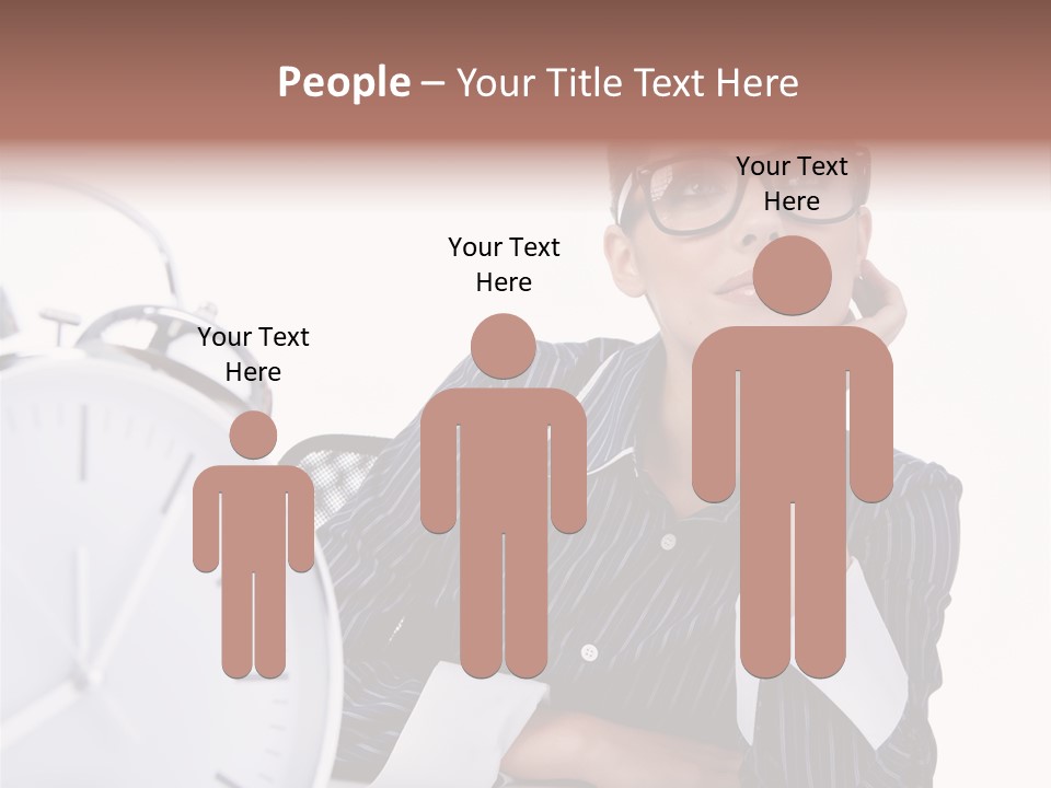 Schedule Professional Person PowerPoint Template