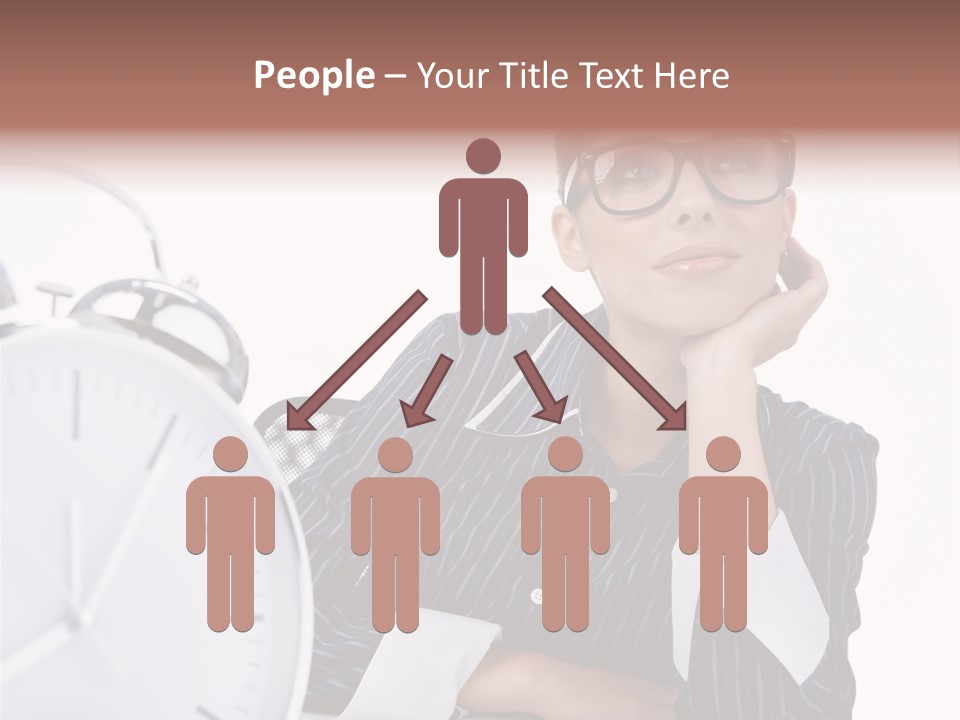 Schedule Professional Person PowerPoint Template
