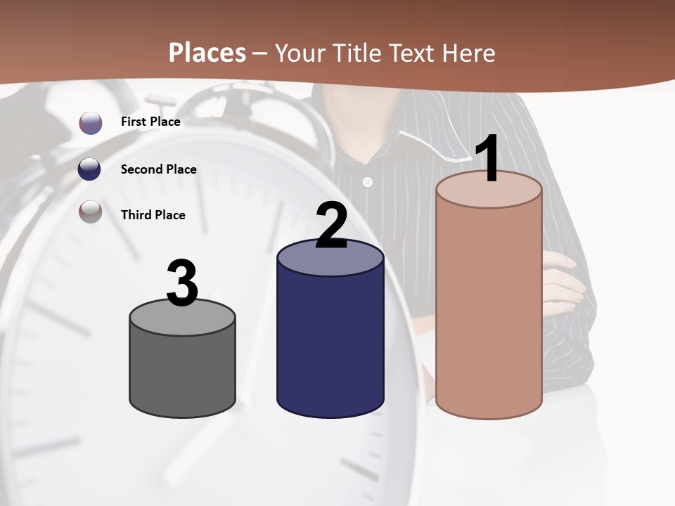 Education Alarm Deadline PowerPoint Template