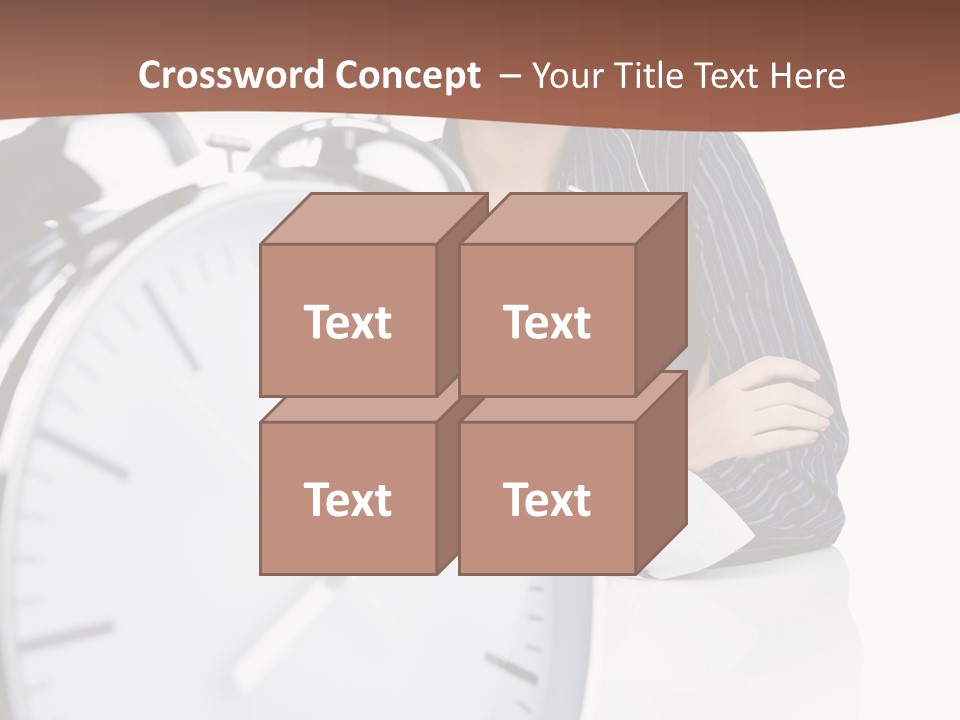 Education Alarm Deadline PowerPoint Template