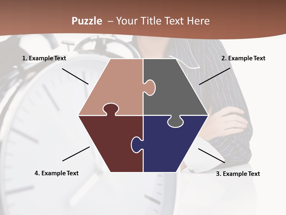 Education Alarm Deadline PowerPoint Template