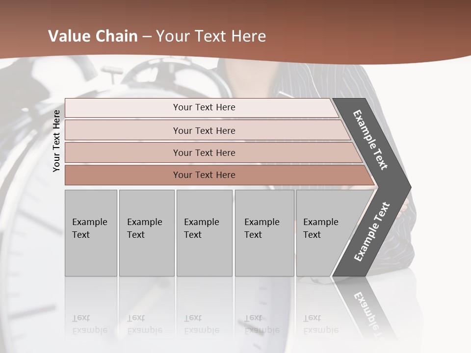 Education Alarm Deadline PowerPoint Template