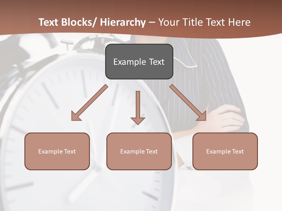 Education Alarm Deadline PowerPoint Template