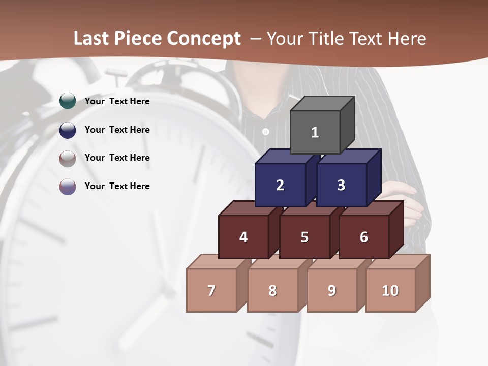 Education Alarm Deadline PowerPoint Template