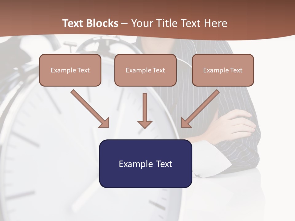 Education Alarm Deadline PowerPoint Template