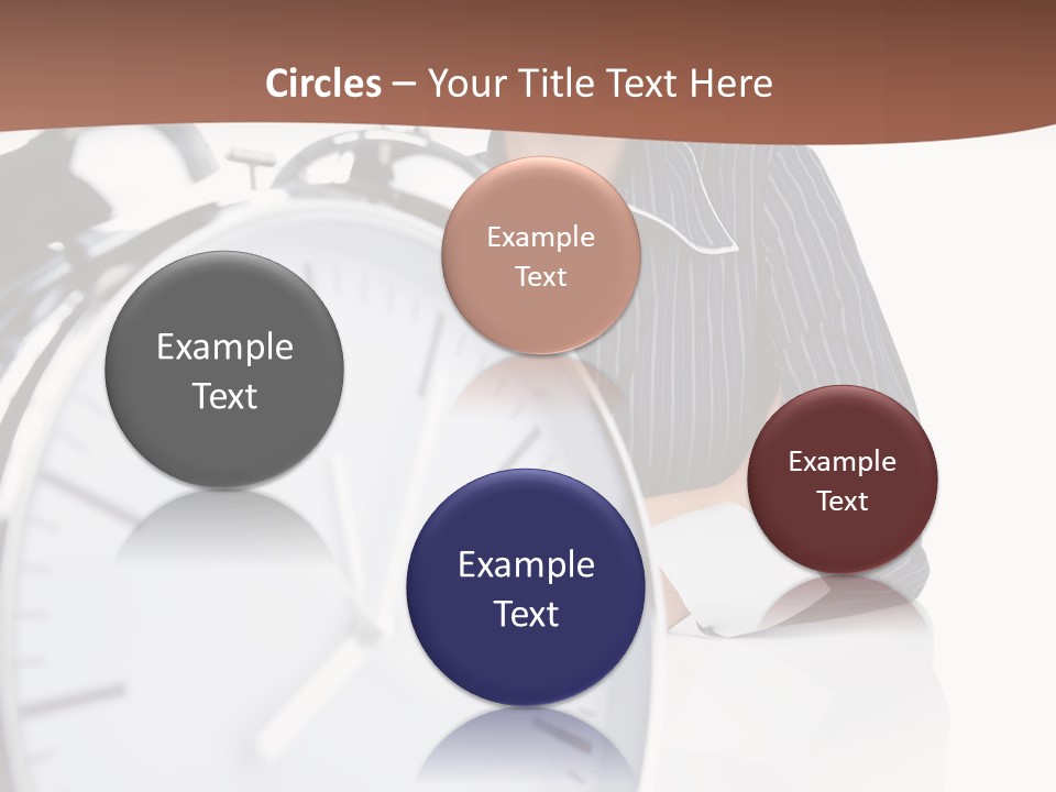 Education Alarm Deadline PowerPoint Template