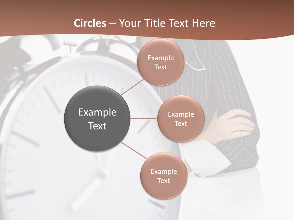 Education Alarm Deadline PowerPoint Template