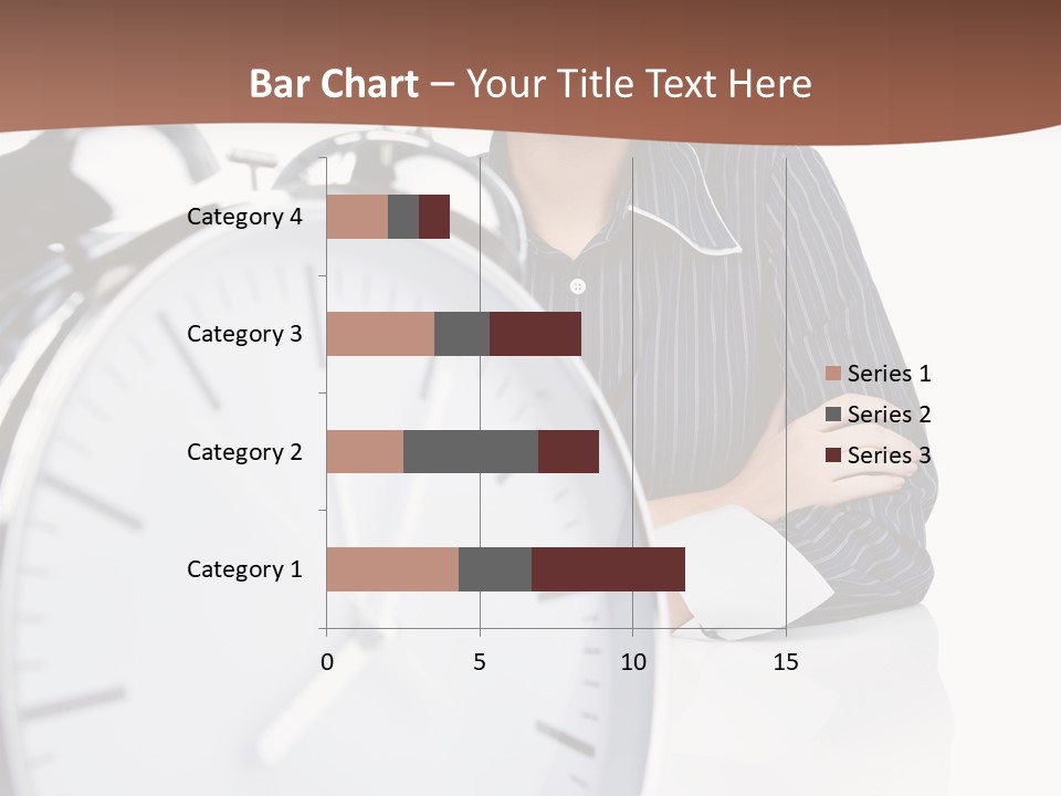 Education Alarm Deadline PowerPoint Template
