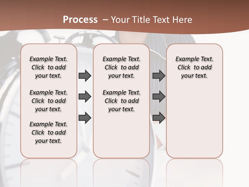 Education Alarm Deadline PowerPoint Template