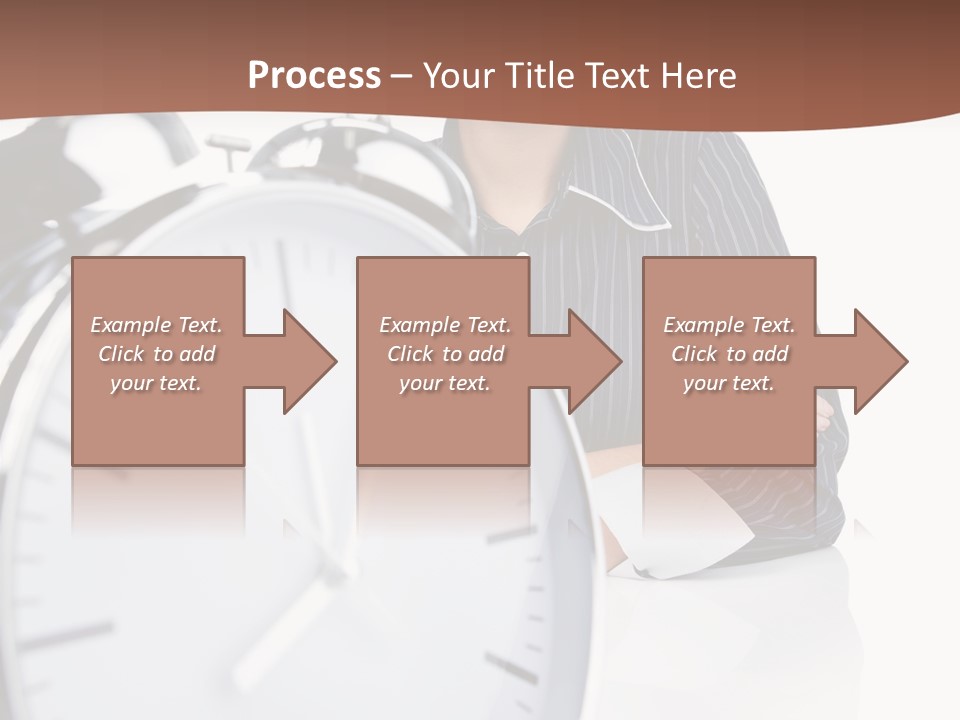 Education Alarm Deadline PowerPoint Template