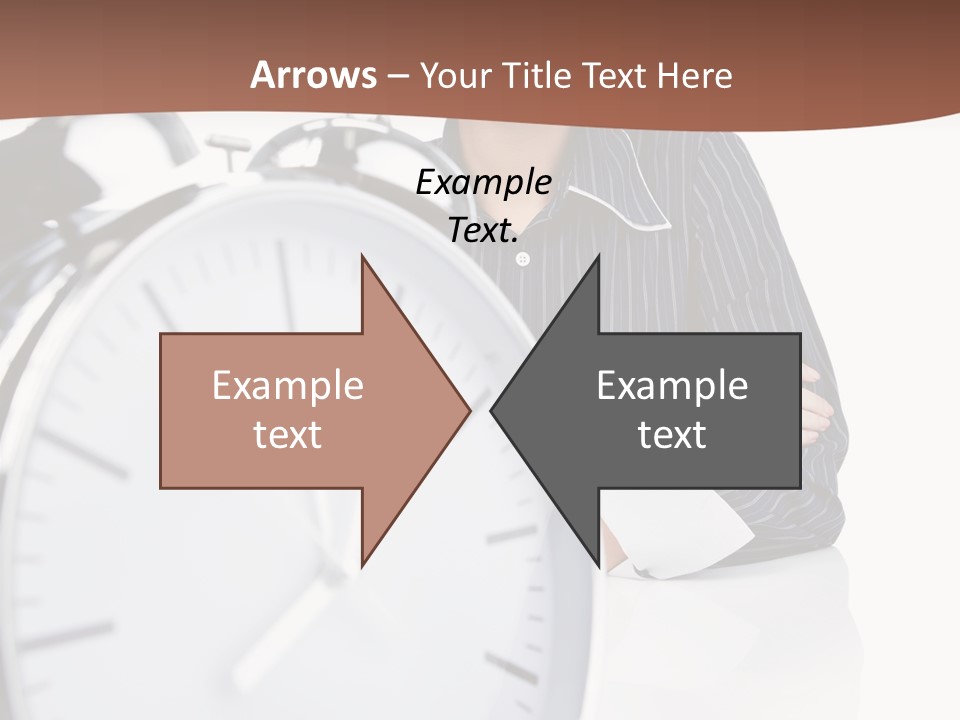 Education Alarm Deadline PowerPoint Template