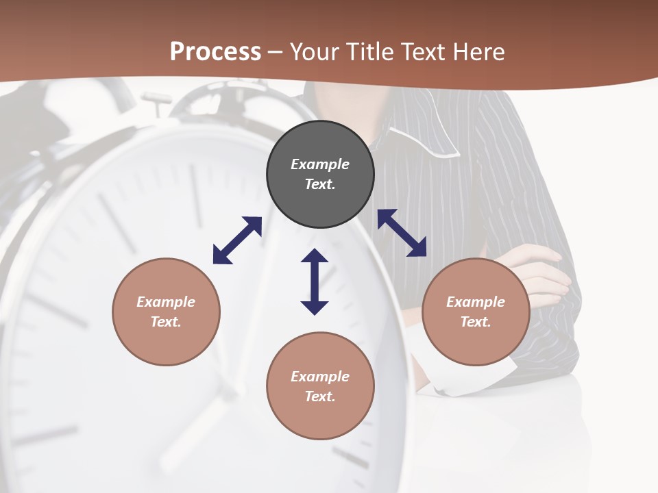 Education Alarm Deadline PowerPoint Template