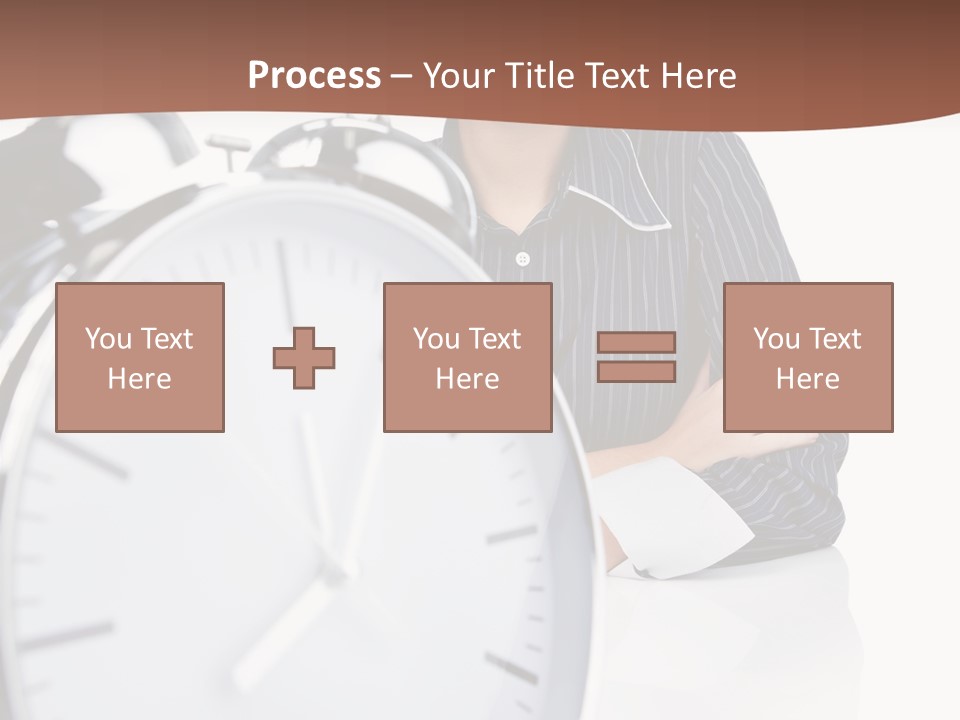 Education Alarm Deadline PowerPoint Template
