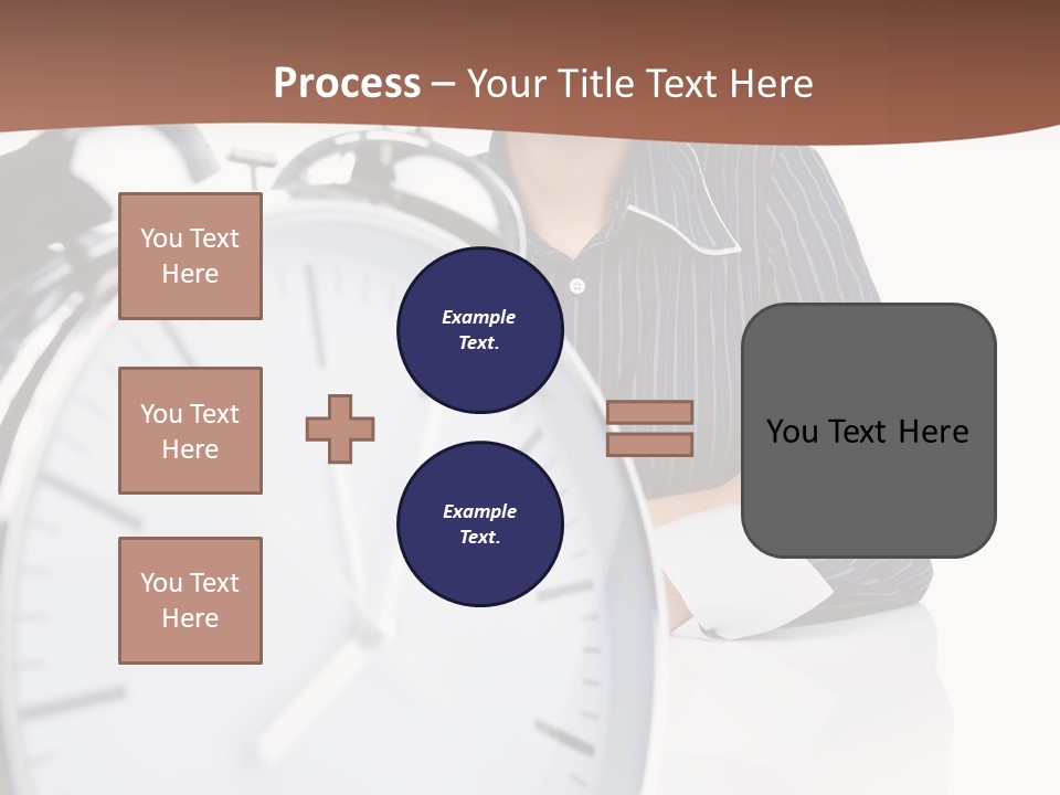 Education Alarm Deadline PowerPoint Template
