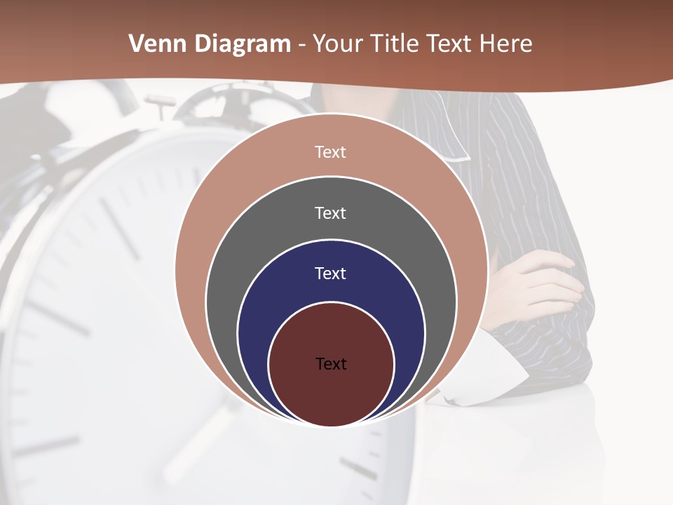 Education Alarm Deadline PowerPoint Template